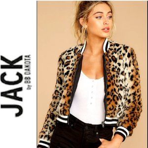 Jack by BB Dakota Faux Fur Bomber Jacket